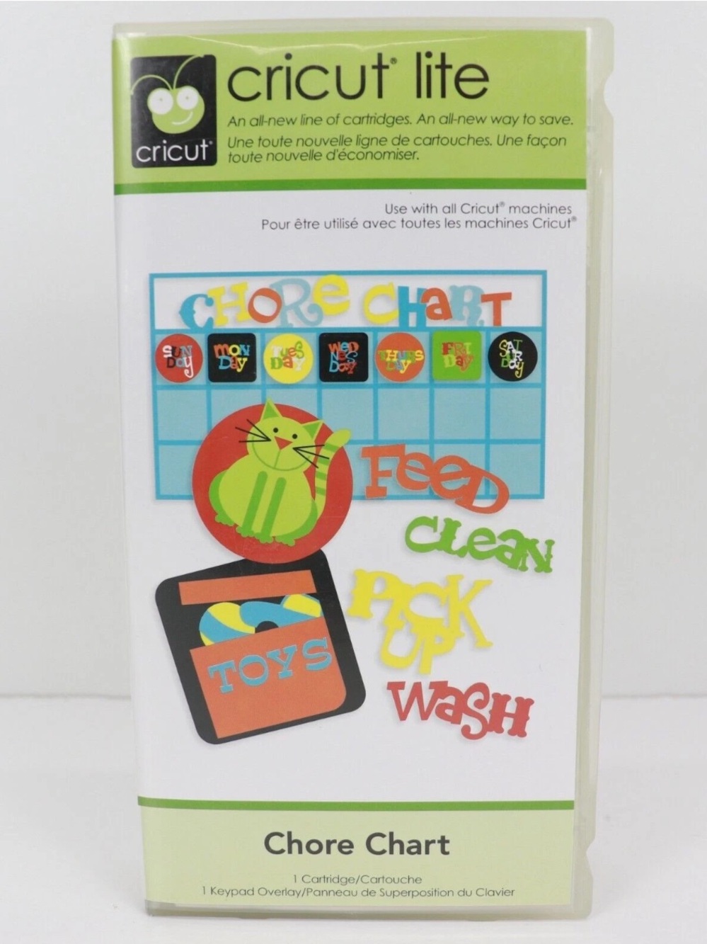 Cricut Lite “Chore Chart” Scrapbooking Paper Crafts NEW Factory Sealed